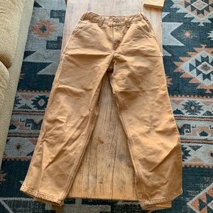 Boys size 14 carhartt carpenter pants